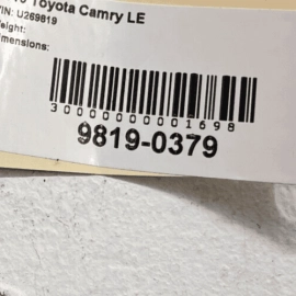 TOYOTA CAMRY 2019 - 2020 FRONT WINDSHIELD LANE DEPARTURE CAMERA MODULE OEM