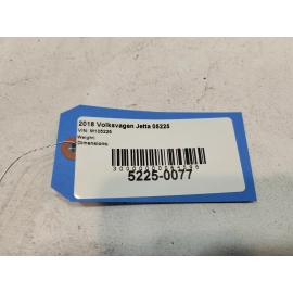 VOLKSWAGEN JETTA VW REAR WINDSHIELD WINDSCREEN BACK WINDOW GLASS 2019-2021 OEM