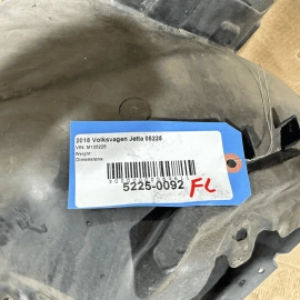 2019-24 VOLKSWAGEN JETTA FRONT DRIVER SIDE QUARTER WHEEL LINER SPLASH SHIELD OEM