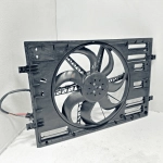 2019 - 2021 VOLKSWAGEN JETTA ENGINE RADIATOR COOLING FAN SHROUD W/ BLADE OEM