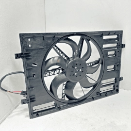 2019 - 2021 VOLKSWAGEN JETTA ENGINE RADIATOR COOLING FAN SHROUD W/ BLADE OEM