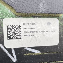 2014-2016 Acura MDX Rear Left Driver Door Armrest Panel Black  OEM