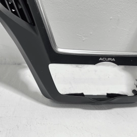 14-20 Acura MDX Dash Center Screen & Air Vent Grille Bezel Trim Panel OEM Black