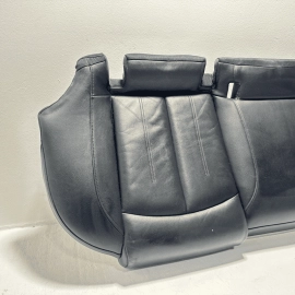 2013-2018 AUDI A6 REAR SEAT SECOND ROW LOWER CUSHION BOTTOM BLACK LEATHER OEM