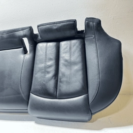 2013-2018 AUDI A6 REAR SEAT SECOND ROW LOWER CUSHION BOTTOM BLACK LEATHER OEM
