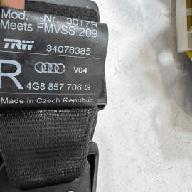 2012-2018 AUDI A6 FRONT RIGHT PASSENGER SIDE SEATBELT RETRACTOR OEM