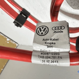 2012-2018 AUDI A6 PREMIUM  ENGINE POSITIVE BATTERY CABLE WIRE WIRING HARNESS OEM 2012-2018 AUDI A6 PREMIUM  ENGINE POSITIVE BATTERY CABLE WIRE WIRING HARNESS OEM