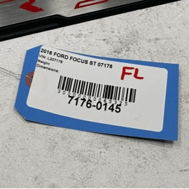 FORD FOCUS 2013-2018 ST FRONT LEFT DRIVER SIDE DOOR SILL SCUFF TRIM PLATE OEM