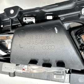 12 -18 AUDI A6 FRONT LEFT DRIVER DOOR INTERIOR RELEASE DOOR HANDLE W/SWITCH OEM