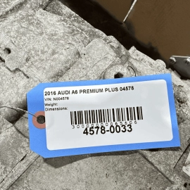 2013-2017 AUDI A6 3.0L TFSI V6 QUATTRO TIPTRONIC AUTOMATIC TRANSMISSION OEM