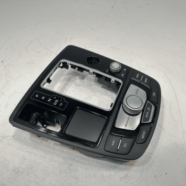 2016-18 AUDI A6 QUATTRO SHIFTER COVER & MULTIFUNCTIONAL CONTROL SWITCH PANEL OEM