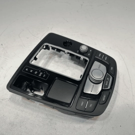 2016-18 AUDI A6 QUATTRO SHIFTER COVER & MULTIFUNCTIONAL CONTROL SWITCH PANEL OEM