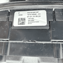 2016-18 AUDI A6 QUATTRO SHIFTER COVER & MULTIFUNCTIONAL CONTROL SWITCH PANEL OEM