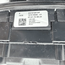 2016-18 AUDI A6 QUATTRO SHIFTER COVER & MULTIFUNCTIONAL CONTROL SWITCH PANEL OEM