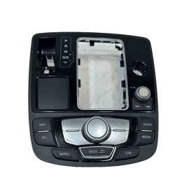 2016-18 AUDI A6 QUATTRO SHIFTER COVER & MULTIFUNCTIONAL CONTROL SWITCH PANEL OEM