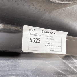 2016 Audi A6 Quattro A6 Right Passenger Side Rocker Molding Blue OEM