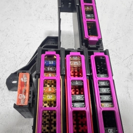 2012-2018 AUDI A6 REAR TRUNK FUSE RELAY PANEL JUNCTION BOX BLOCK OEM