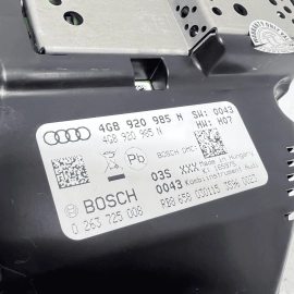 2016 AUDI A6 3.0L QUATTRO FRONT DASH INSTRUMENT CLUSTER GAUGE SPEEDOMETER OEM