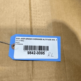2011-2021 JEEP GRAND CHEROKEE REAR DRIVER SIDE QUARTER LINER SPLASH SHIELD OEM