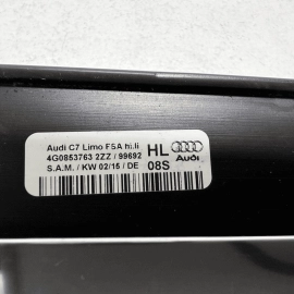 AUDI A6 2012-2018 REAR LEFT DRIVER SIDE DOOR WINDOW BELT MOLDING OEM