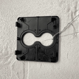 2016 2017 2018 HONDA PILOT TRUNK TRIM SCUFF PLATE LOCK CAP BLACK PLASTIC OE