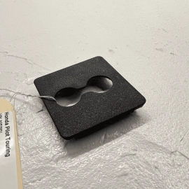 2016 2017 2018 HONDA PILOT TRUNK TRIM SCUFF PLATE LOCK CAP BLACK PLASTIC OE