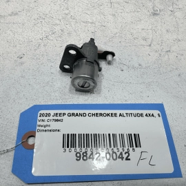 2011-2021  JEEP  GRAND CHEROKEE FRONT LEFT DRIVER  DOOR LOCK CYLINDER OEM