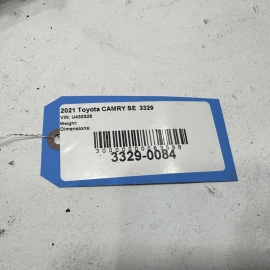 TOYOTA CAMRY 2020-2022 SE FWD 2.5L Wire Harness Main Body Cab Floor Wiring OEM