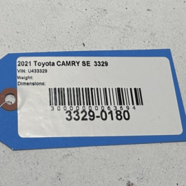 TOYOTA CAMRY 2018-2025 TRUNK LID PASSENGER SIDE LIFT SUPPORT CYLINDER STRUT OEM