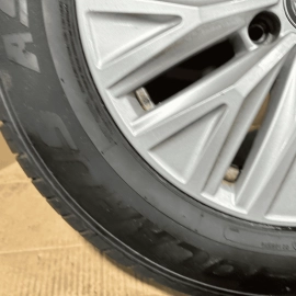19-2025 VOLKSWAGEN JETTA WHEEL TIRE RIM 16 INCH 205/60R16 USED 24 YEAR OEM 1PCS