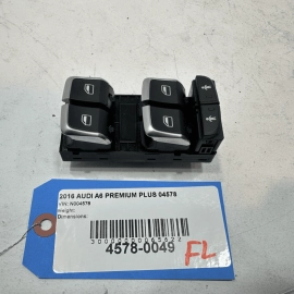 2012-2018 AUDI A6 A7 S6 FRONT LEFT DRIVER DOOR MASTER POWER WINDOW SWITCH OEM