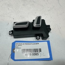 2012-2018 AUDI A6 QUATTRO FRONT LEFT SIDE SEAT ADJUSTMENT CONTROL SWITCH OEM