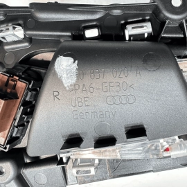 2012-2018 AUDI A6 FRONT PASSENGER SIDE INTERIOR DOOR PANEL HANDLE W/ BASE OEM