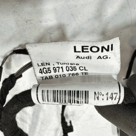 2012-2018  AUDI A6 FRONT DRIVER DOOR PANEL LIGHT WIRE HARNESS CABLE W/LAMPS OEM