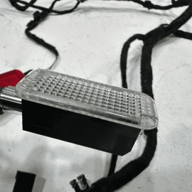 2012-2018  AUDI A6 FRONT DRIVER DOOR PANEL LIGHT WIRE HARNESS CABLE W/LAMPS OEM