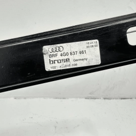 2012-2018 AUDI A6  SEDAN FRONT LEFT DRIVER SIDE DOOR PANEL WINDOW REGULATOR OEM