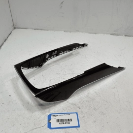 2012-2018 AUDI A6 CENTER CONSOLE FRONT COVER FRAME TRIM PANEL BROWN WOOD OEM