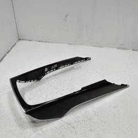 2012-2018 AUDI A6 CENTER CONSOLE FRONT COVER FRAME TRIM PANEL BROWN WOOD OEM