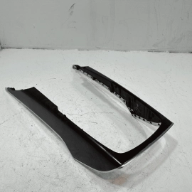 2012-2018 AUDI A6 CENTER CONSOLE FRONT COVER FRAME TRIM PANEL BROWN WOOD OEM