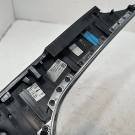 2012-2018 AUDI A6 CENTER CONSOLE FRONT COVER FRAME TRIM PANEL BROWN WOOD OEM