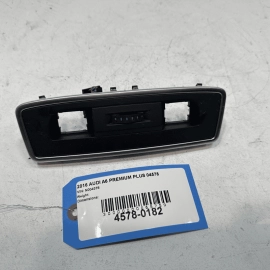 2012-2018 AUDI A6  REAR CONSOLE BACK SEAT HEATER SWITCH BEZEL TRIM PANEL OEM