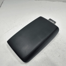 2016-2017 AUDI A6 FRONT CENTER CONSOLE STORAGE LID ARMREST LEATHER BLACK OEM