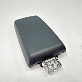 2016-2017 AUDI A6 FRONT CENTER CONSOLE STORAGE LID ARMREST LEATHER BLACK OEM
