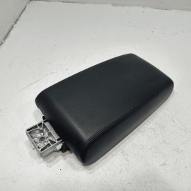 2016-2017 AUDI A6 FRONT CENTER CONSOLE STORAGE LID ARMREST LEATHER BLACK OEM