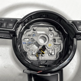 2012-2018 AUDI A6 STEERING WHEEL HEATED W/ PADDLES & SWITCHES ASSEMBLY OEM