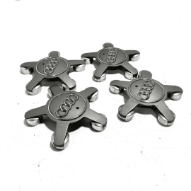 2007-2018 AUDI A6 WHEEL RIM BOLT LUG NUT HUB CAP COVER 4PCS OEM