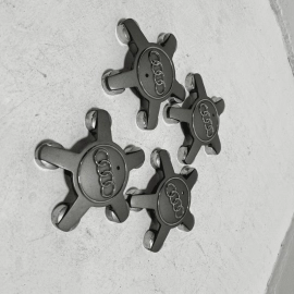 2007-2018 AUDI A6 WHEEL RIM BOLT LUG NUT HUB CAP COVER 4PCS OEM