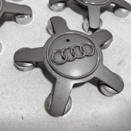 2007-2018 AUDI A6 WHEEL RIM BOLT LUG NUT HUB CAP COVER 4PCS OEM