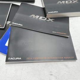 2014 Acura MDX Owner's Book Guide Booklet Manual XM Package Set W/ Case OEM