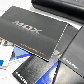 2014 Acura MDX Owner's Book Guide Booklet Manual XM Package Set W/ Case OEM